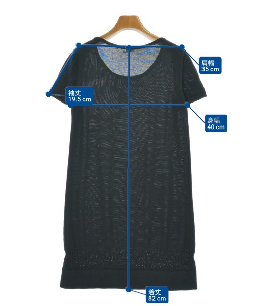 HERMES（エルメス）ワンピース 紺 サイズ:36(XS位) レディース/2200679977063