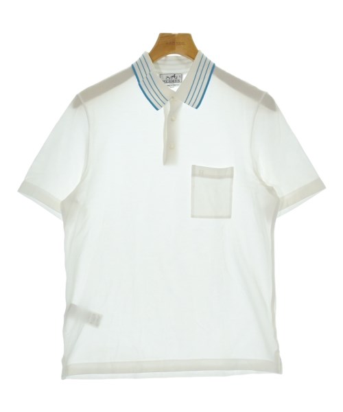 HERMES(エルメス)ポロシャツ 白 サイズ:S/2200679977070