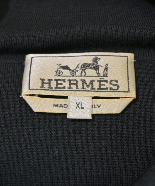 HERMES（エルメス）ニット・セーター 黒 サイズ:XL メンズ/2200679980032