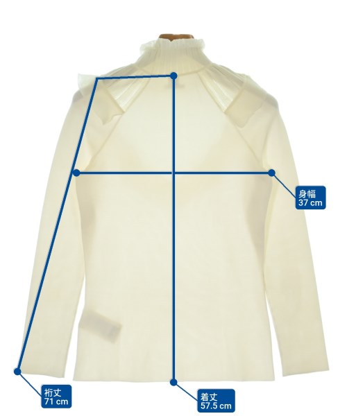 HERMES（エルメス）ニット・セーター 白 サイズ:36(XS位) レディース/2200671865030
