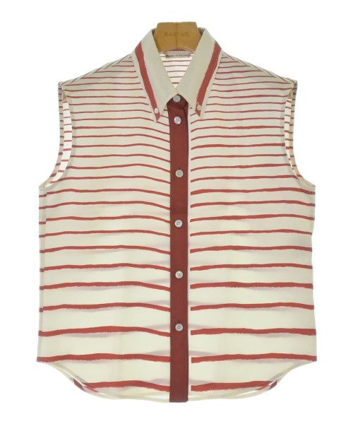 HERMES(エルメス)ブラウス 白 サイズ:38(S位)/2200680810069