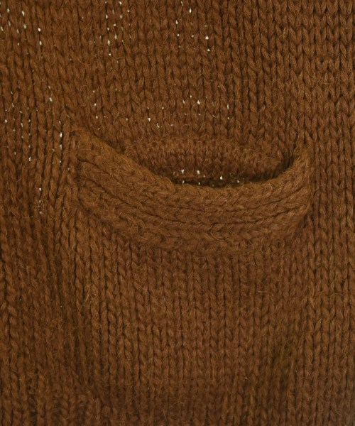 HERMES（エルメス）カーディガン 茶 サイズ:M レディース/2200676507010