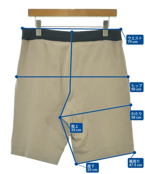 HERMES（エルメス）ショートパンツ ベージュ サイズ:S メンズ/2200677533155