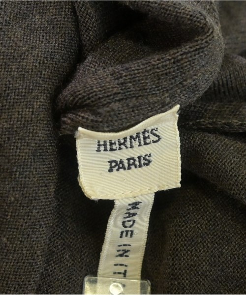 HERMES（エルメス）ニット・セーター 茶 サイズ:XXL レディース/2200680538109