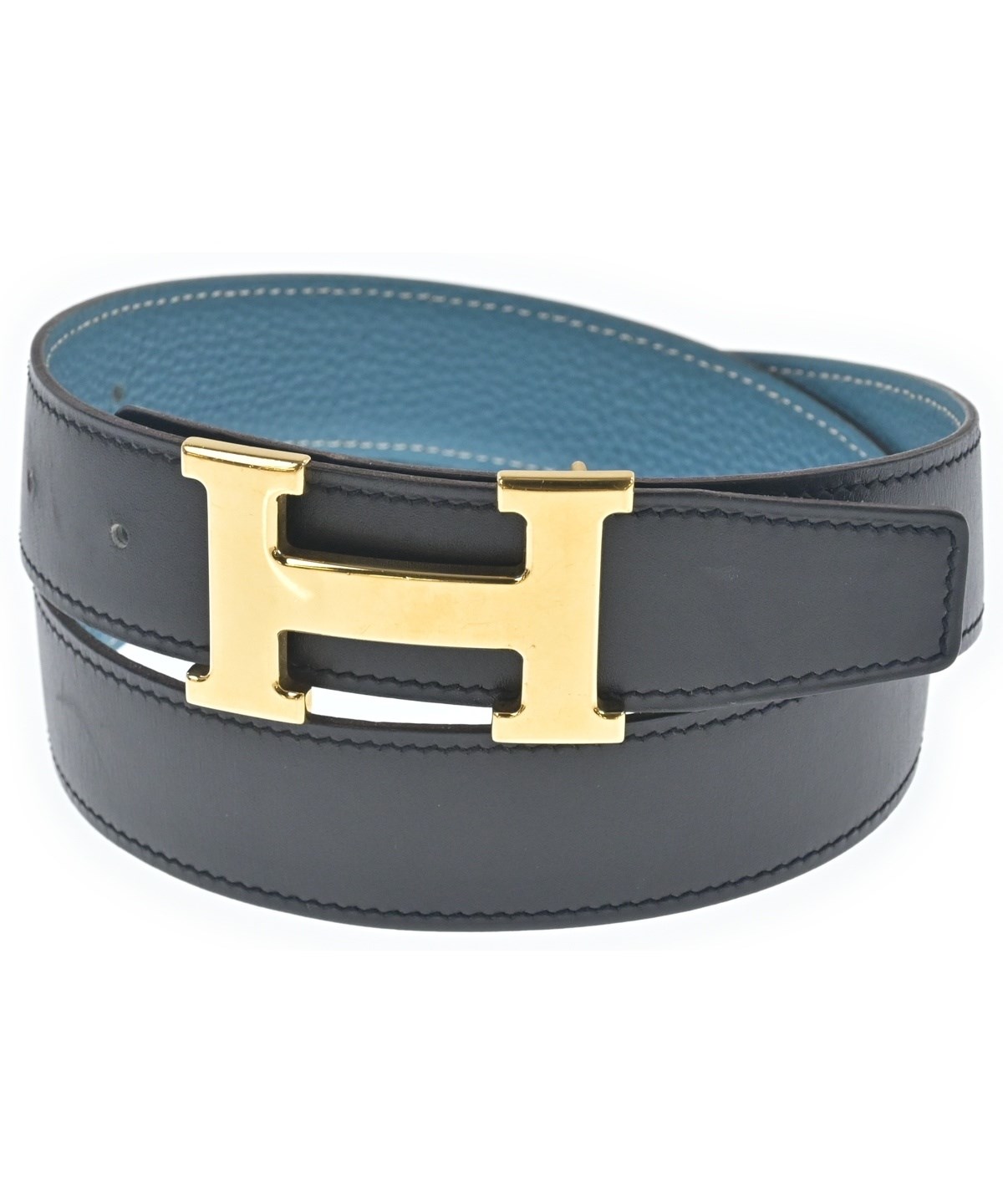 【匿名、即日発送】寿屋 ヘルメス 珍品？ HERMES HERMES（エルメス）ベルト 黒 サイズ:80 レディース/2200681251090