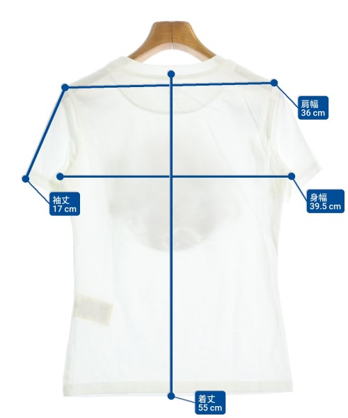 HERMES（エルメス）Tシャツ・カットソー 白 サイズ:34(XXS位) レディース/2200681465015