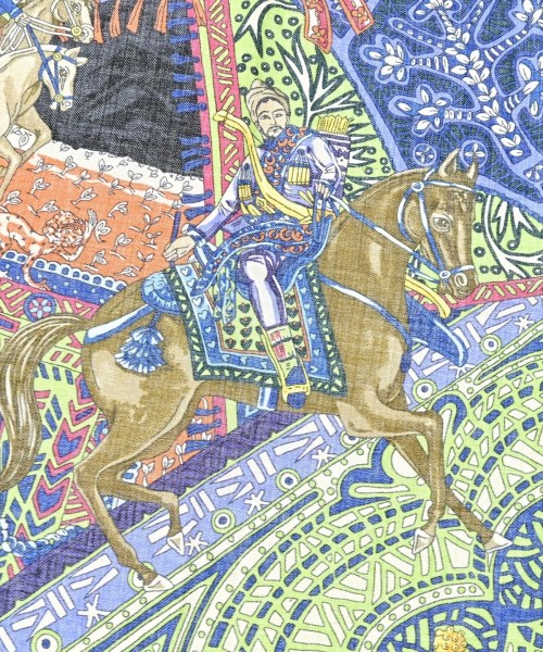 HERMES（エルメス）ストール 青 サイズ:- レディース/2200681465039