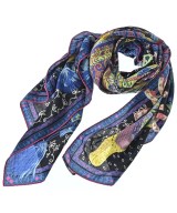 HERMES（エルメス）ストール 青 サイズ:- レディース/2200681465039