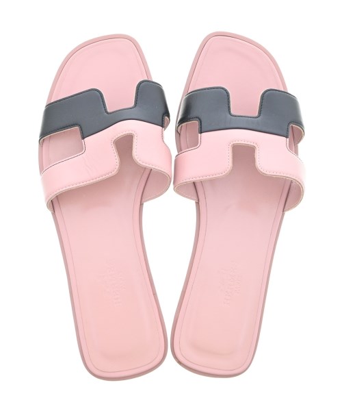 HERMES（エルメス）サンダル ピンク サイズ:EU35 1/2(22cm位) レディース/2200682198080