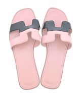 HERMES（エルメス）サンダル ピンク サイズ:EU35 1/2(22cm位) レディース/2200682198080