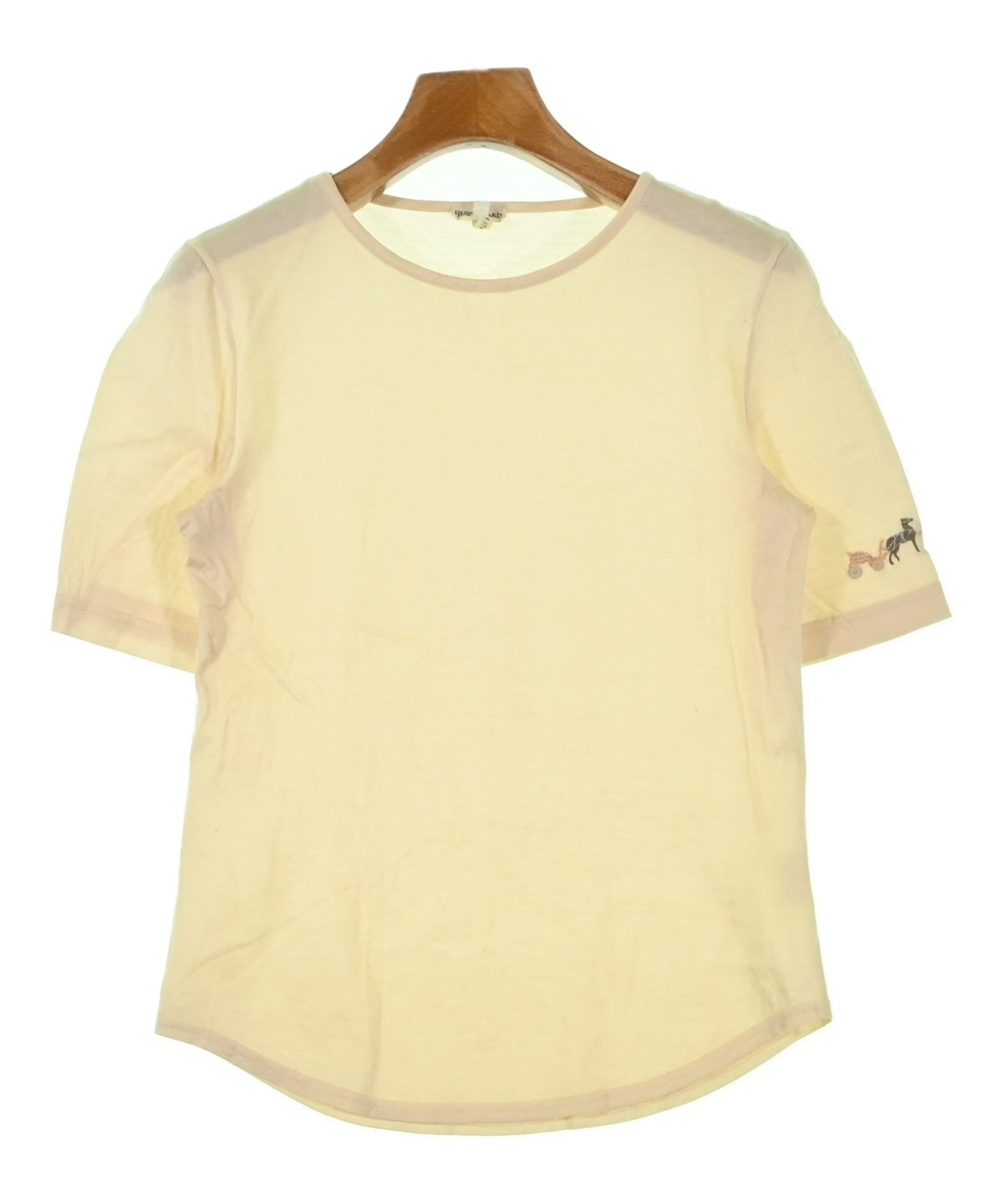HERMES（エルメス）Tシャツ・カットソー 白 サイズ:S レディース