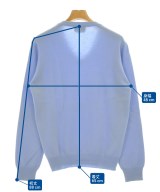 HERMES（エルメス）ニット・セーター 青 サイズ:S メンズ/2200692548080