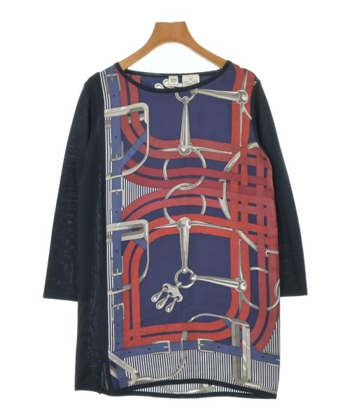 HERMES(エルメス)ニット・セーター 紺 サイズ:36(XS位)/2200693874300