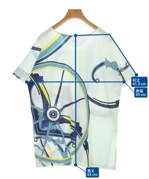 HERMES（エルメス）Tシャツ・カットソー 白 サイズ:42(M位) レディース/2200693874324