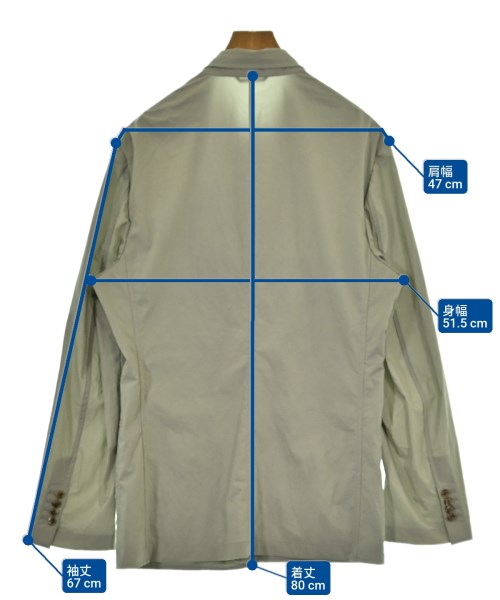 HERMES（エルメス）ジャケット グレー サイズ:52(XXL位) メンズ/2200693904069