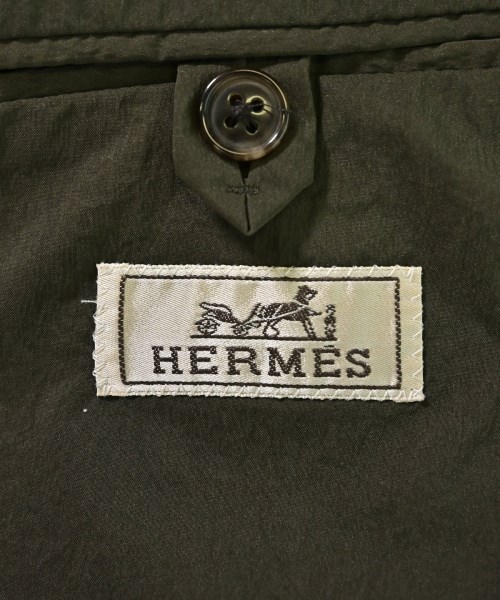 HERMES（エルメス）ジャケット カーキ サイズ:52(XXL位) メンズ/2200693904090