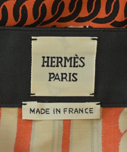 HERMES（エルメス）ミニスカート オレンジ サイズ:38(S位) レディース/2200694275106