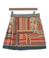 HERMES（エルメス）ミニスカート オレンジ サイズ:38(S位) レディース/2200694275106