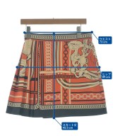HERMES（エルメス）ミニスカート オレンジ サイズ:38(S位) レディース/2200694275106