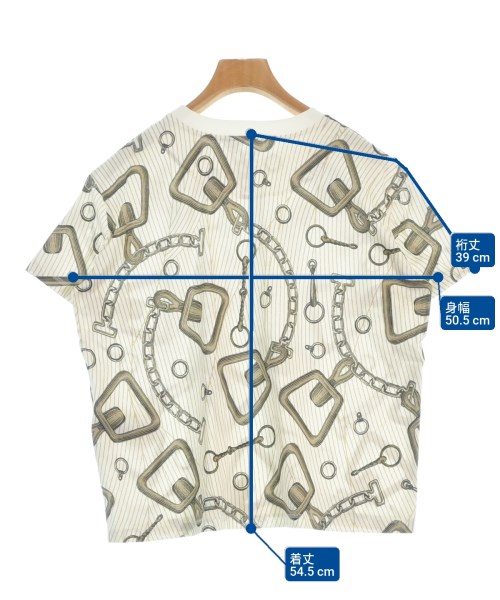 HERMES（エルメス）Tシャツ・カットソー 白 サイズ:34(XXS位) レディース/2200694275182