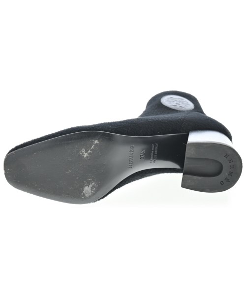 HERMES（エルメス）ブーツ 黒 サイズ:37 1/2(24cm位) レディース/2200694275342
