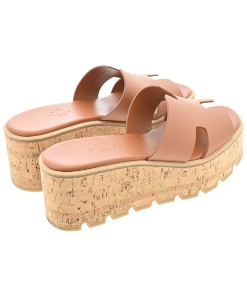 HERMES（エルメス）サンダル 茶 サイズ:EU37(23.5cm位) レディース/2200694275366