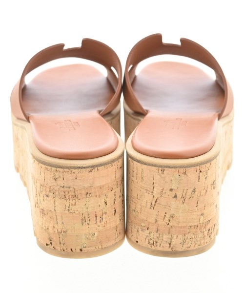 HERMES（エルメス）サンダル 茶 サイズ:EU37(23.5cm位) レディース/2200694275366