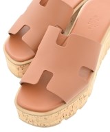HERMES（エルメス）サンダル 茶 サイズ:EU37(23.5cm位) レディース/2200694275366