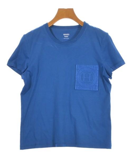 HERMES(エルメス)Tシャツ・カットソー 青 サイズ:36(XS位)/2200694570119