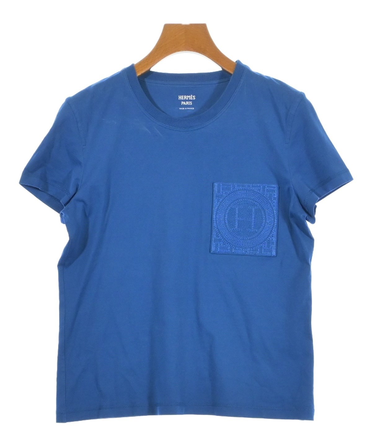 HERMES（エルメス）Tシャツ・カットソー 青 サイズ:36(XS位