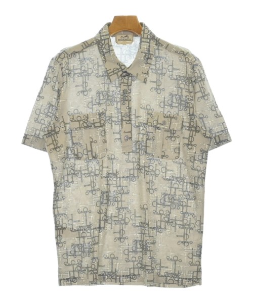 HERMES(エルメス)ポロシャツ グレー サイズ:XL/2200695083014