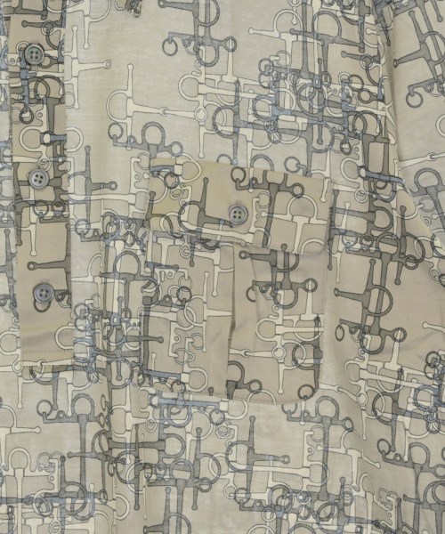HERMES（エルメス）ポロシャツ グレー サイズ:XL メンズ/2200695083014