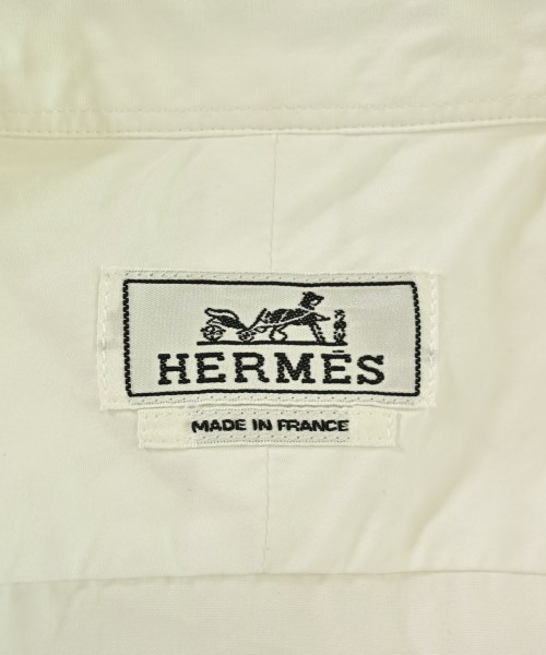HERMES（エルメス）カジュアルシャツ 白 サイズ:39(M位) メンズ/2200695224035
