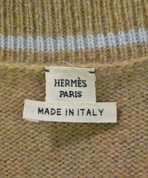 HERMES（エルメス）カーディガン ベージュ サイズ:34(XS位) レディース/2200695224059