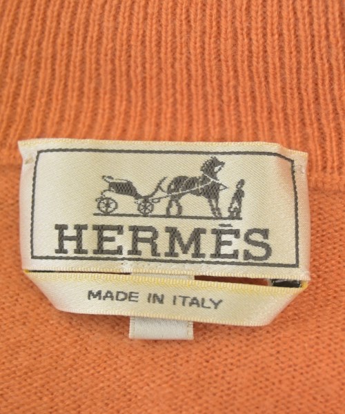 HERMES（エルメス）ニット・セーター オレンジ サイズ:S メンズ/2200695619015