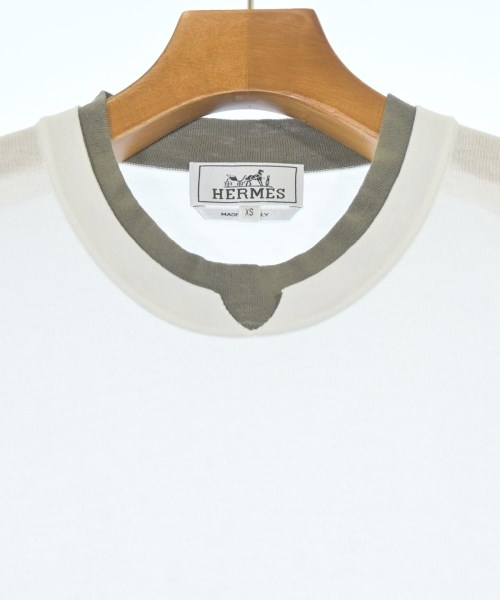 HERMES（エルメス）Tシャツ・カットソー 白 サイズ:XS メンズ/2200695619022