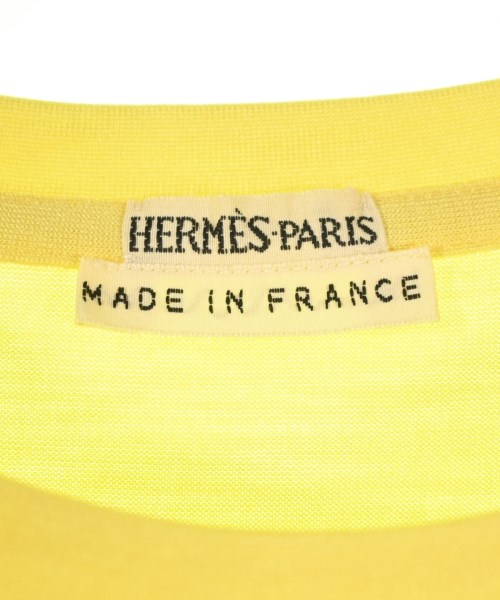 HERMES（エルメス）Tシャツ・カットソー 黄 サイズ:38(S位) レディース/2200695619046