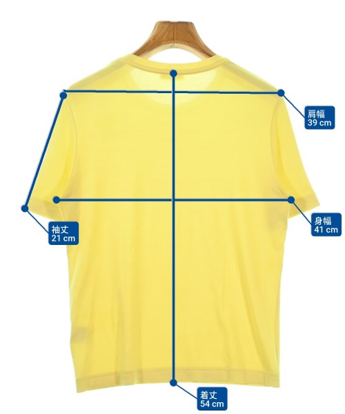 HERMES（エルメス）Tシャツ・カットソー 黄 サイズ:38(S位) レディース/2200695619046