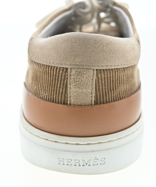 HERMES（エルメス）スニーカー 茶 サイズ:EU41 1/2(26.5cm位) メンズ/2200696601194