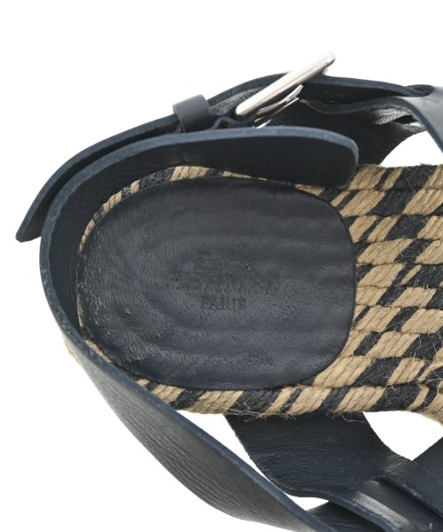 HERMES（エルメス）サンダル 黒 サイズ:EU41(26cm位) メンズ/2200696601200