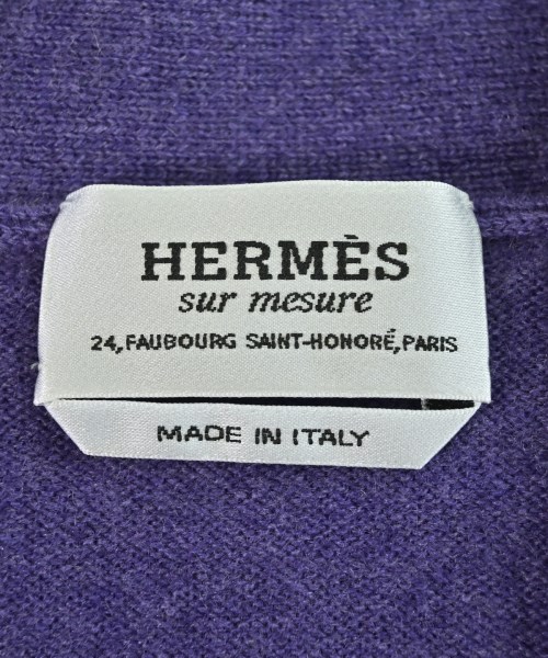 HERMES（エルメス）カーディガン 紫 サイズ:F レディース/2200696797026