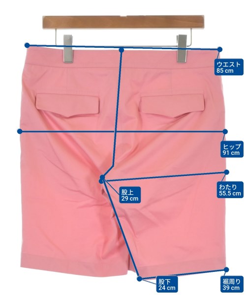 HERMES（エルメス）ショートパンツ ピンク サイズ:42(XS位) メンズ/2200696797033