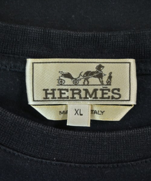 HERMES（エルメス）Tシャツ・カットソー 紺 サイズ:XL メンズ/2200696797040