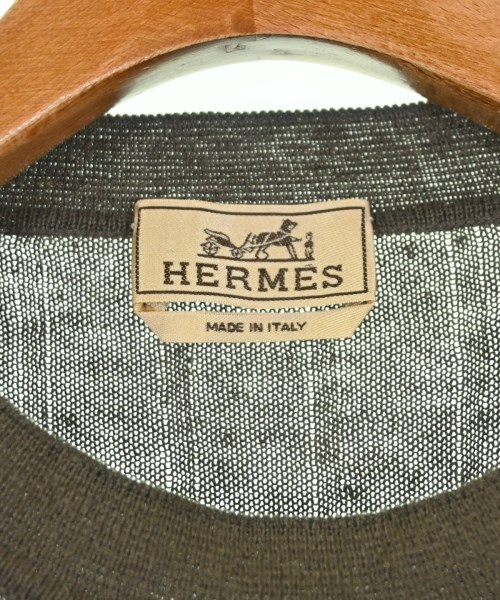HERMES（エルメス）ニット・セーター グレー サイズ:L メンズ/2200696721014