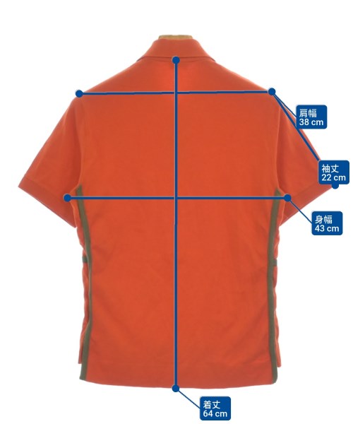 HERMES（エルメス）Tシャツ・カットソー オレンジ サイズ:M メンズ/2200697209023