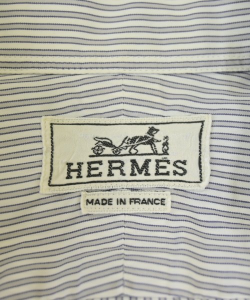 HERMES（エルメス）カジュアルシャツ グレー サイズ:39(M位) メンズ/2200697464026