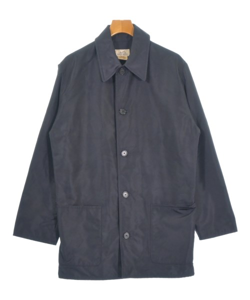HERMES(エルメス)ステンカラーコート 黒 サイズ:50(XL位)/2200698213050