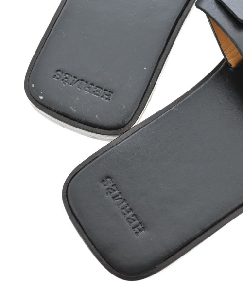 HERMES（エルメス）サンダル 黒 サイズ:EU37(23.5cm位) レディース/2200696136696