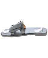 HERMES（エルメス）サンダル 黒 サイズ:EU37(23.5cm位) レディース/2200696136696