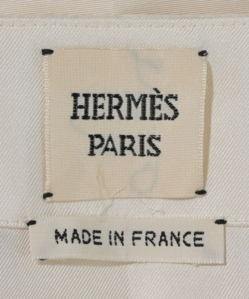HERMES（エルメス）ひざ丈スカート 白 サイズ:38(S位) レディース/2200698827035